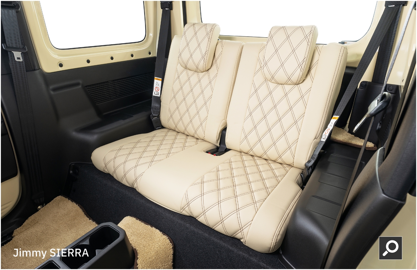 Jimmy SIERRA車内の様子
